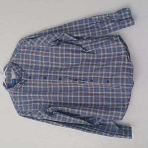 Old Navy Checkered Button Down Buisness Casual Mens Shirt Size Medium